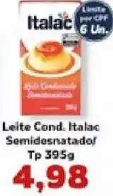 Supermercados Tauste Leite Cond. Italac Semidesnatado oferta