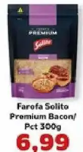 Supermercados Tauste Farofa solito premium bacon oferta
