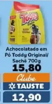 Supermercados Tauste Achocolatado em Pó Toddy Original oferta