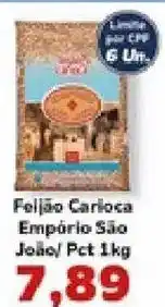 Supermercados Tauste Feljão Carlota Empório São João/ Pct 1kg oferta
