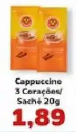 Supermercados Tauste Cappuccino 3 Corações oferta