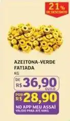 Assaí Atacadista 21 - azeitona-verde fatiada oferta