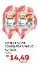 Assaí Atacadista Aurora - bisteca suína congelada a vácuo oferta