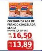Assaí Atacadista Seara - coxinha da asa de frango congelada oferta