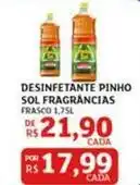 Assaí Atacadista Sol - desinfetante pinho fragrâncias oferta
