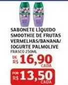 Assaí Atacadista Palmolive - sabonete liquido smoothie de frutas vermelhas/banana/ iogurte oferta
