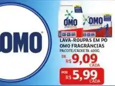Assaí Atacadista Omo - lava-roupas em po fragrancias oferta