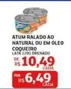 Assaí Atacadista Natural - atum ralado ao ou em óleo coqueiro oferta