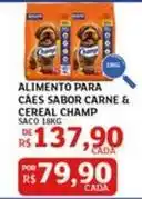 Assaí Atacadista Champ - alimento para cães sabor carne & cereal oferta