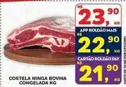 Roldão Bovina - costela minga bovina congelada oferta