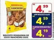 Roldão Rancheiro - biscoito rosquinha de coco oferta