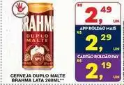 Roldão Brahma - cerveja duplo malte oferta