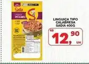 Roldão Sadia - linguiça tipo calabresa oferta