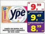 Roldão Ypê - sabao em barra oferta
