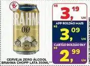 Roldão Brahma - cerveja zero álcool chopp oferta