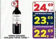 Roldão Chilano - vinho chileno oferta