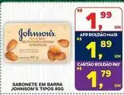 Roldão Johnson's - sabonete em barra oferta