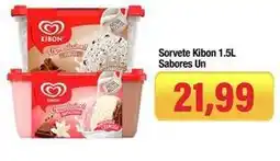 Spani Atacadista Kibon - sorvete 1.5l oferta