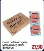 Spani Atacadista Brasil - carne de hambúrguer misto 36x56g brasil oferta