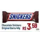 Max Atacadista Snickers - chocolate original barra oferta