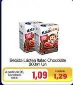 Spani Atacadista Italac - bebida láctea chocolate oferta
