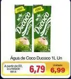 Spani Atacadista Ducoco - água de coco oferta