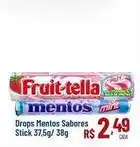 Sabores - drops mentos sabores stick