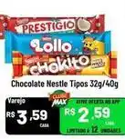 Max Atacadista Nestlé - chocolate tipos oferta