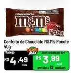 Max Atacadista M&m's - confeito de chocolate oferta