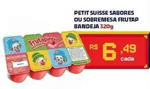 Frutap - petit suisse sabores ou sobremesa