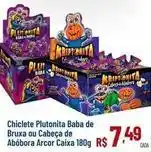 Max Atacadista Chiclete baba de bruxa ou cabeca de abóbora arcor caixa oferta