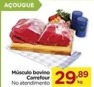 Carrefour Carrefour - músculo bovino oferta