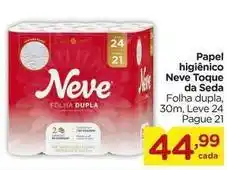 Carrefour Neve - papel higiênico oferta