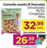 Carrefour Camarão cozido oferta