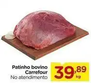 Carrefour Carrefour - patinho bovino oferta