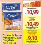 Atacadão Vale - coxinha da asa de frango iqf c oferta