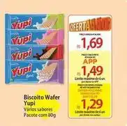 Atacadão Yupi - biscoito wafer oferta