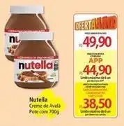 Atacadão Nutella - creme de avelã pote com oferta