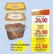 Atacadão Paviloche - sorvete oferta