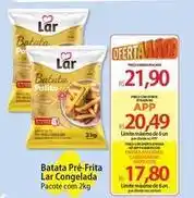 Atacadão Lar - batata pré-frita congelada oferta
