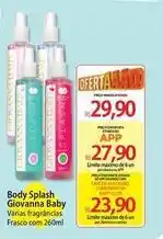 Atacadão Giovanna baby - body splash oferta