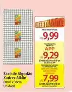 Atacadão Alkin - saco de algodão oferta