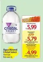 Atacadão Select - água mineral cristal oferta