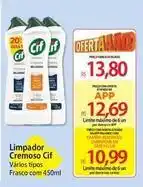 Atacadão Cif - limpador cremoso oferta