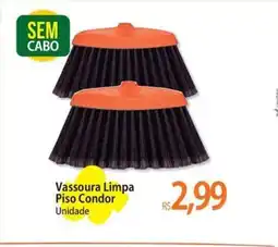 Atacadão Vassoura Limpa Piso Condor oferta