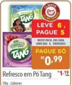 Supermercados Condor Refresco em Pó Tang oferta