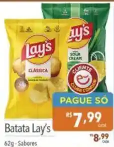 Supermercados Condor Batata Lay's oferta