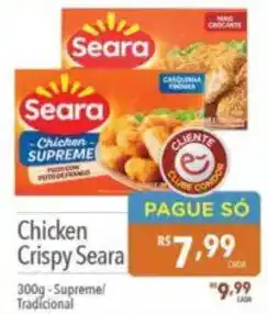 Supermercados Condor Chicken crispy seara oferta