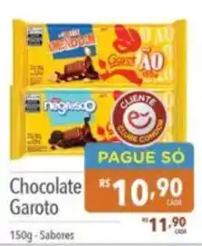 Supermercados Condor Chocolate Garoto oferta