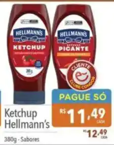 Supermercados Condor Ketchup hellmann's oferta